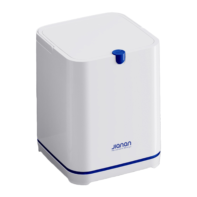 【CL】26Q3#3602 White square environmental sanitation and medical smart trash can, environmental sanitation bucket container, household environmental sanitation trash can Application Scenario