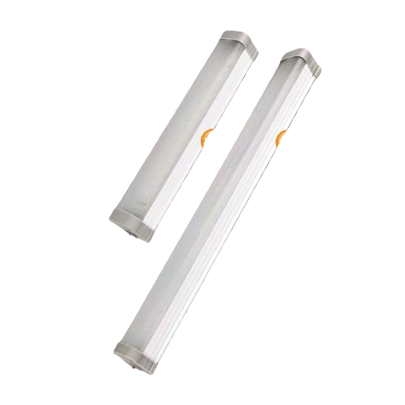 AC/DC universal LED emergency lighting tubes, transparent starry sky covers, white emergency tubes, two long strips, 30 cm and 50 cm grid covers, gray covers, modern living room lighting backup lights Item Picture