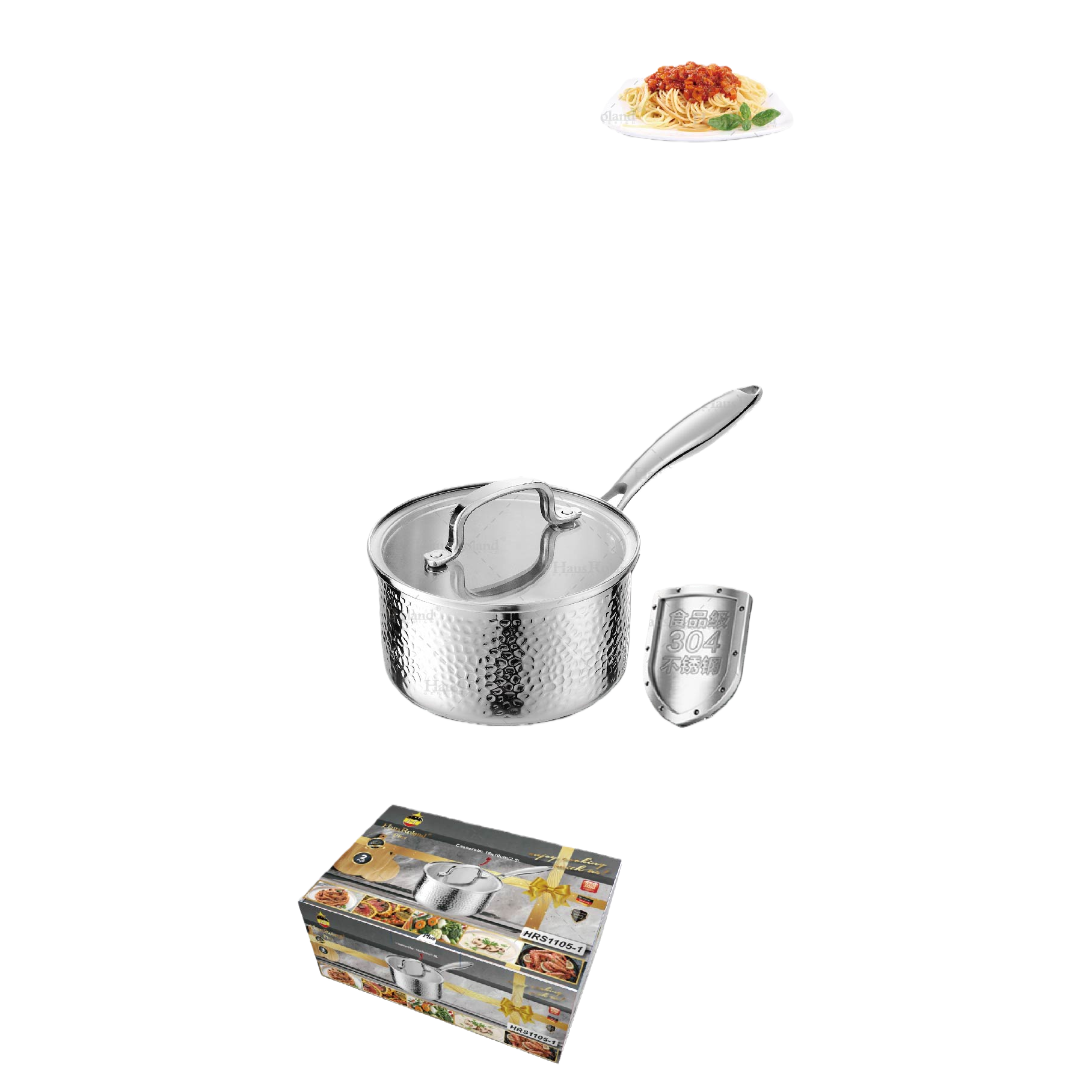 Multifunctional household ceramic soup pot and porridge pot, heat-resistant and durable, essential kitchen cookware HRS1105-1