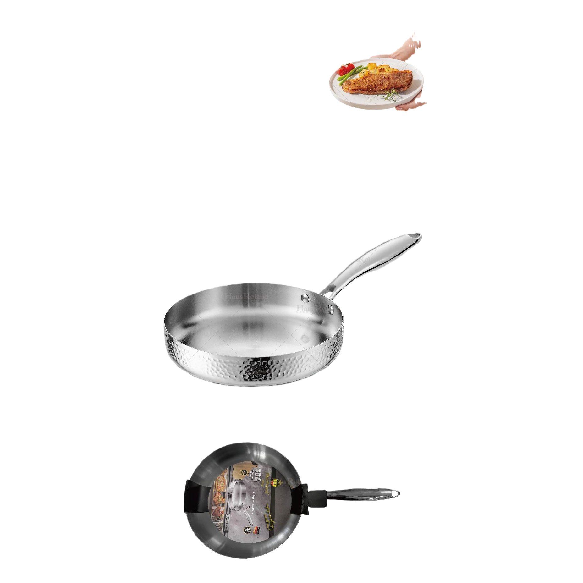 Multi-functional non-stick frying pan, household frying, stir-frying and soup pot, kitchenware, daily kitchen supplies, durable and heat-resistant