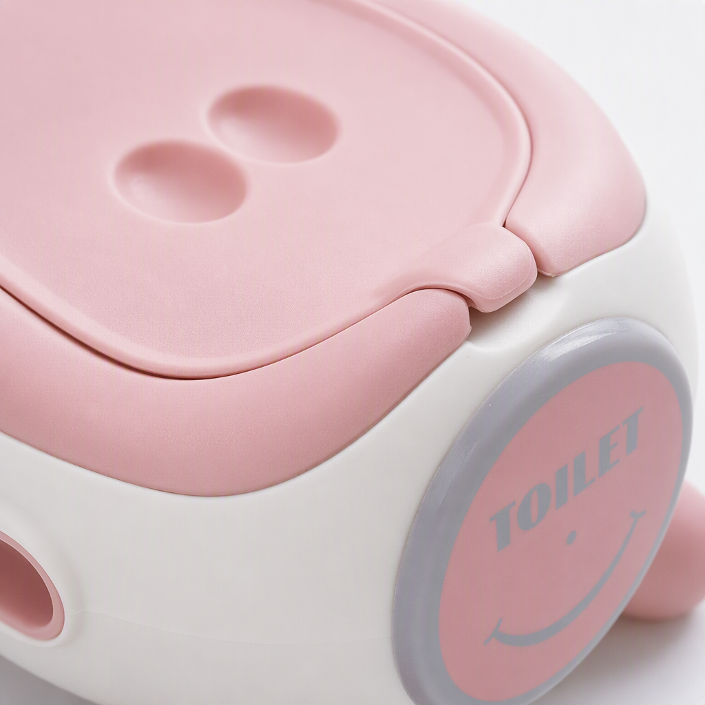 [CL] 26Q3#1806-1 orinal azul rosa para niños con anillo de asiento escalonado orinal para niños orinal para bebés el entrenamiento es conveniente y práctico Specification image
