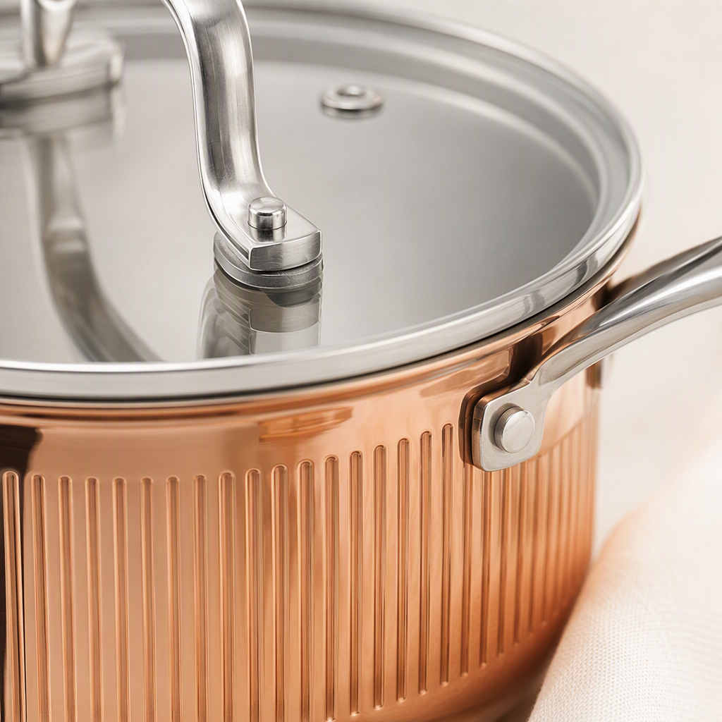 Cacerola de acero inoxidable multifuncional para el hogar guisado olla olla cocina esencial resistente al calor y durable gran capacidad HRS1129-1 Item Picture