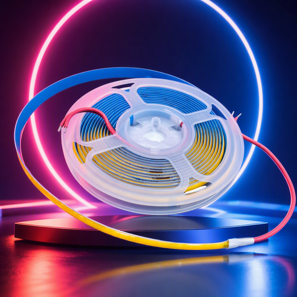 24V low-voltage LED soft light strips, 10 meters per roll, family hotel cabinet store photo light strips Specification image
