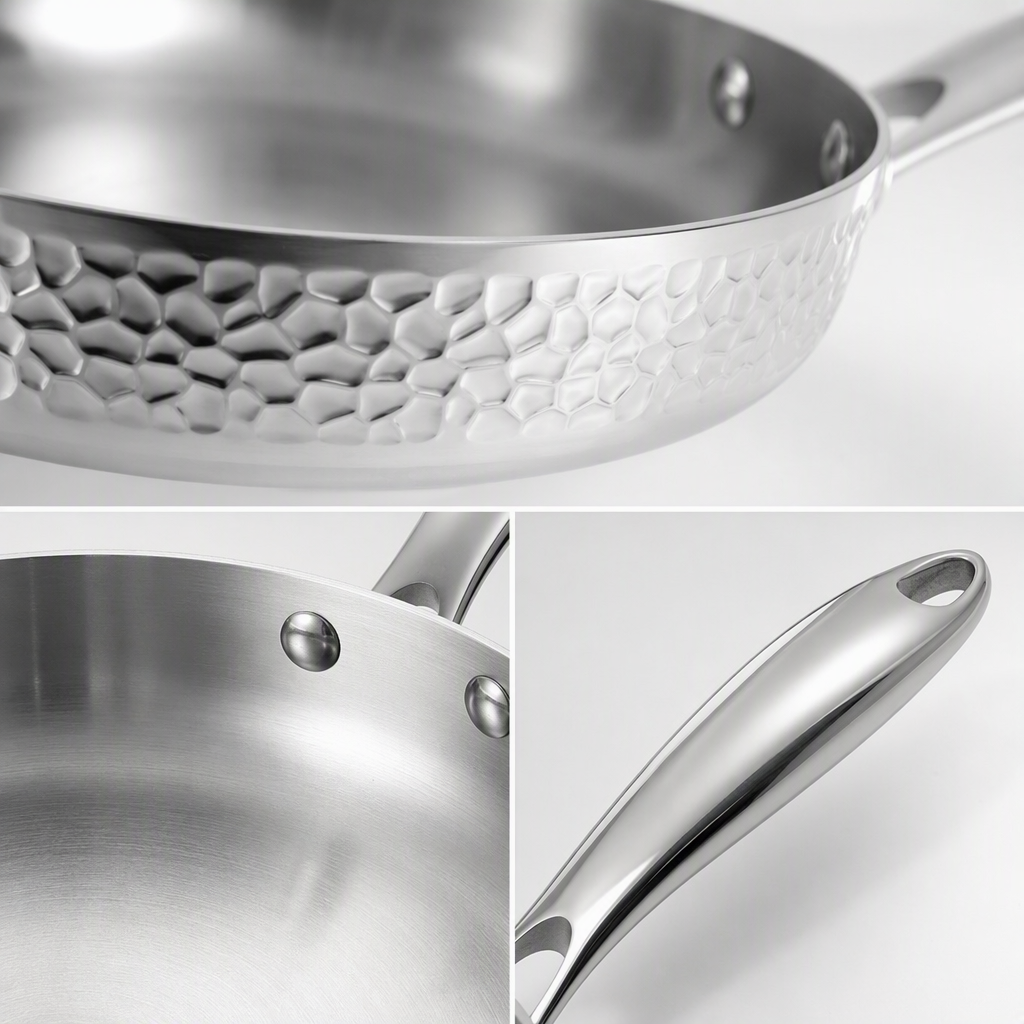 Multi-functional non-stick frying pan, household frying, stir-frying, soup pot, kitchen daily necessities, cookware and utensils HRS1105-7