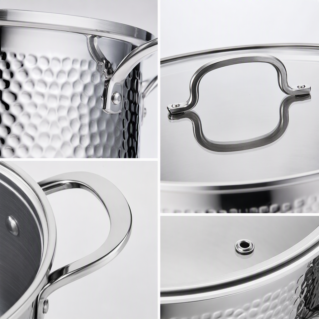 Multifunctional kitchen stew pot, household ceramic soup pot, porridge pot, soup pot, heat-resistant, durable and practical cookware HRS1105-5 Application Scenario