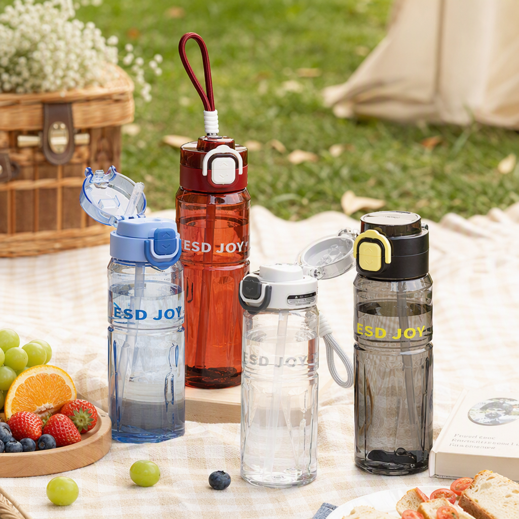 【OSEO】26Q1#6177#X Summer Large-Capacity Sports Water Bottle Creative Water Cup Sports Water Cup Summer Large Water bottle