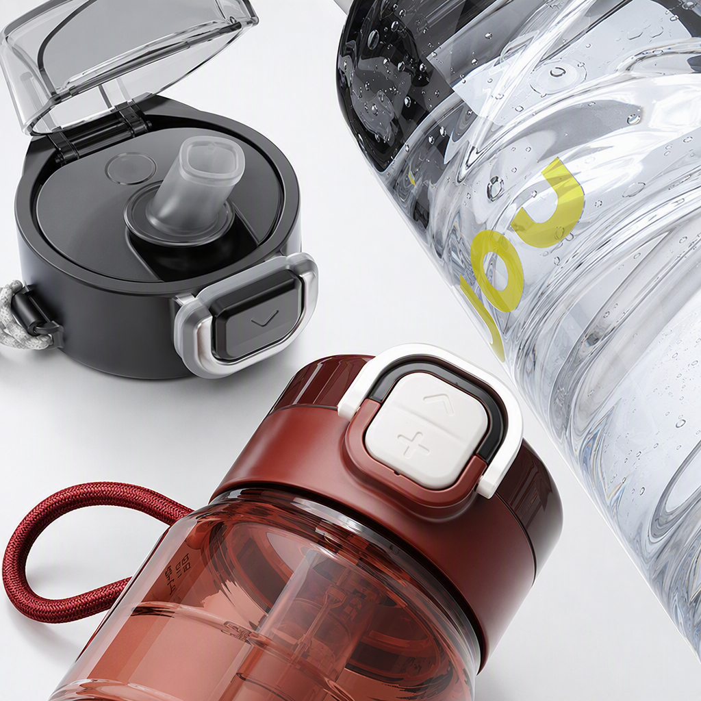 【OSEO】26Q1#6177#X Summer Large-Capacity Sports Water Bottle Creative Water Cup Sports Water Cup Summer Large Water bottle Specification image