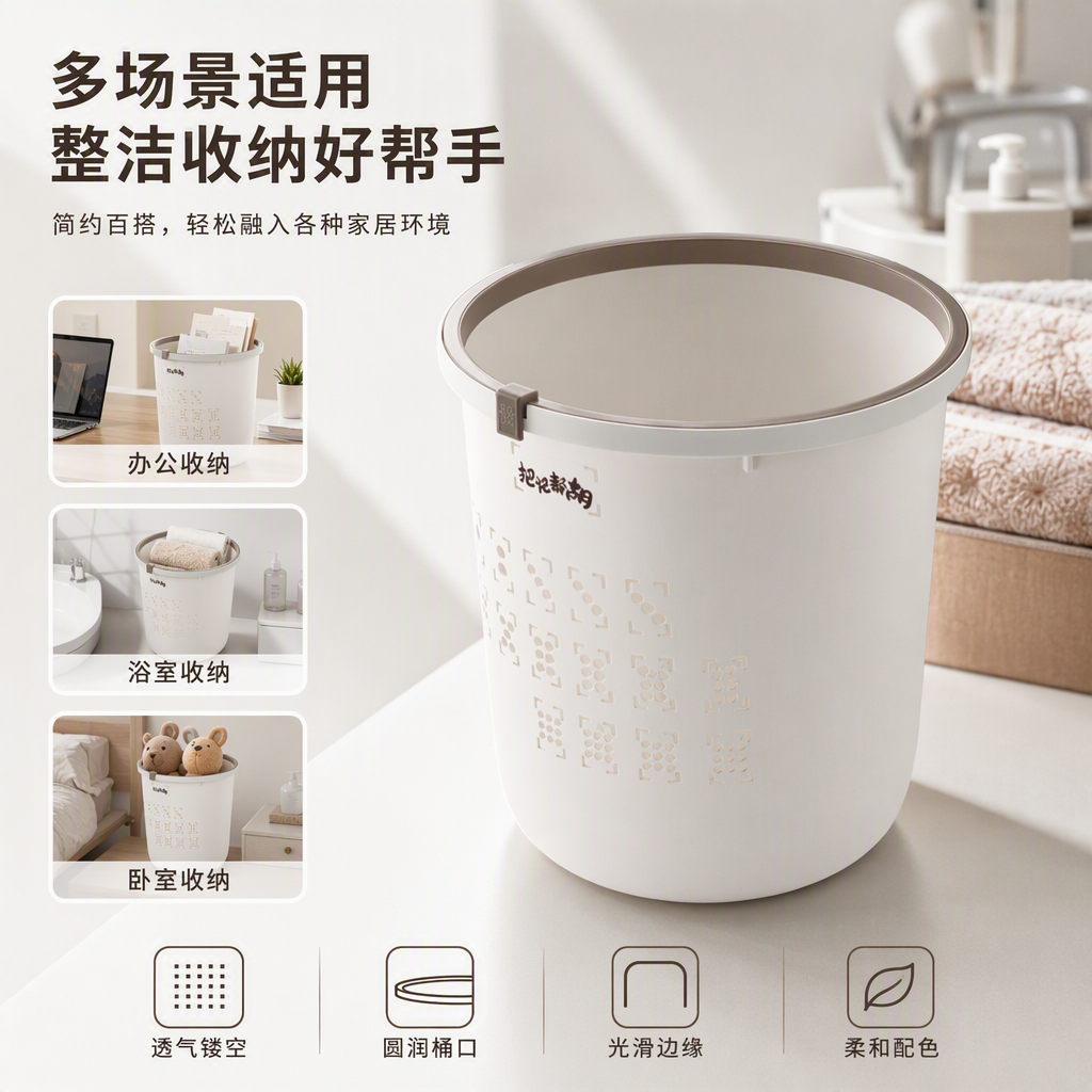 【CL】26Q3#2878 Smart Sanitation and Medical Multi-functional Trash can, Sanitation bucket, Household classified Collection container