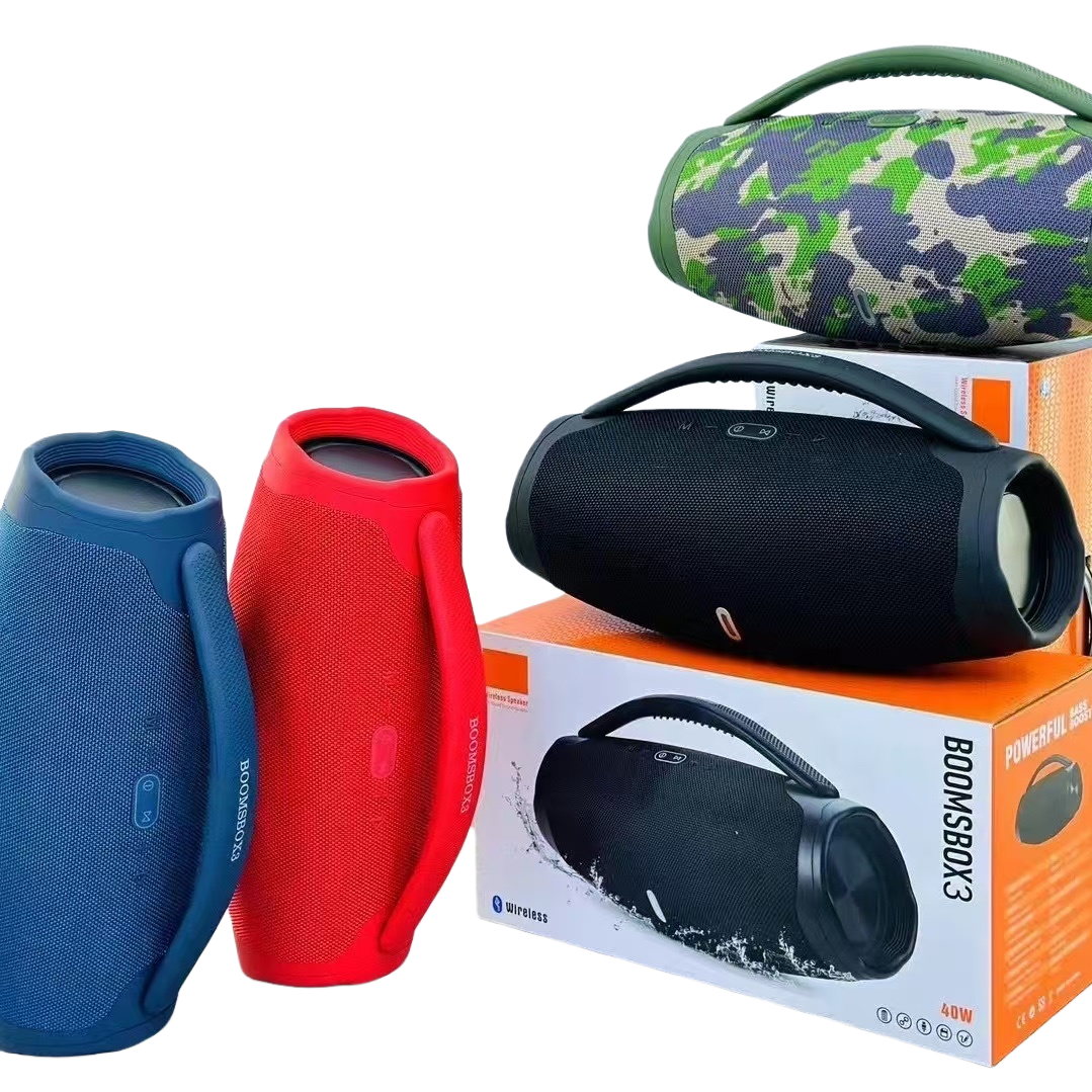 Colorful mini Bluetooth speaker, portable wireless outdoor waterproof bass enhancement multi-functional portable audio system Item Picture
