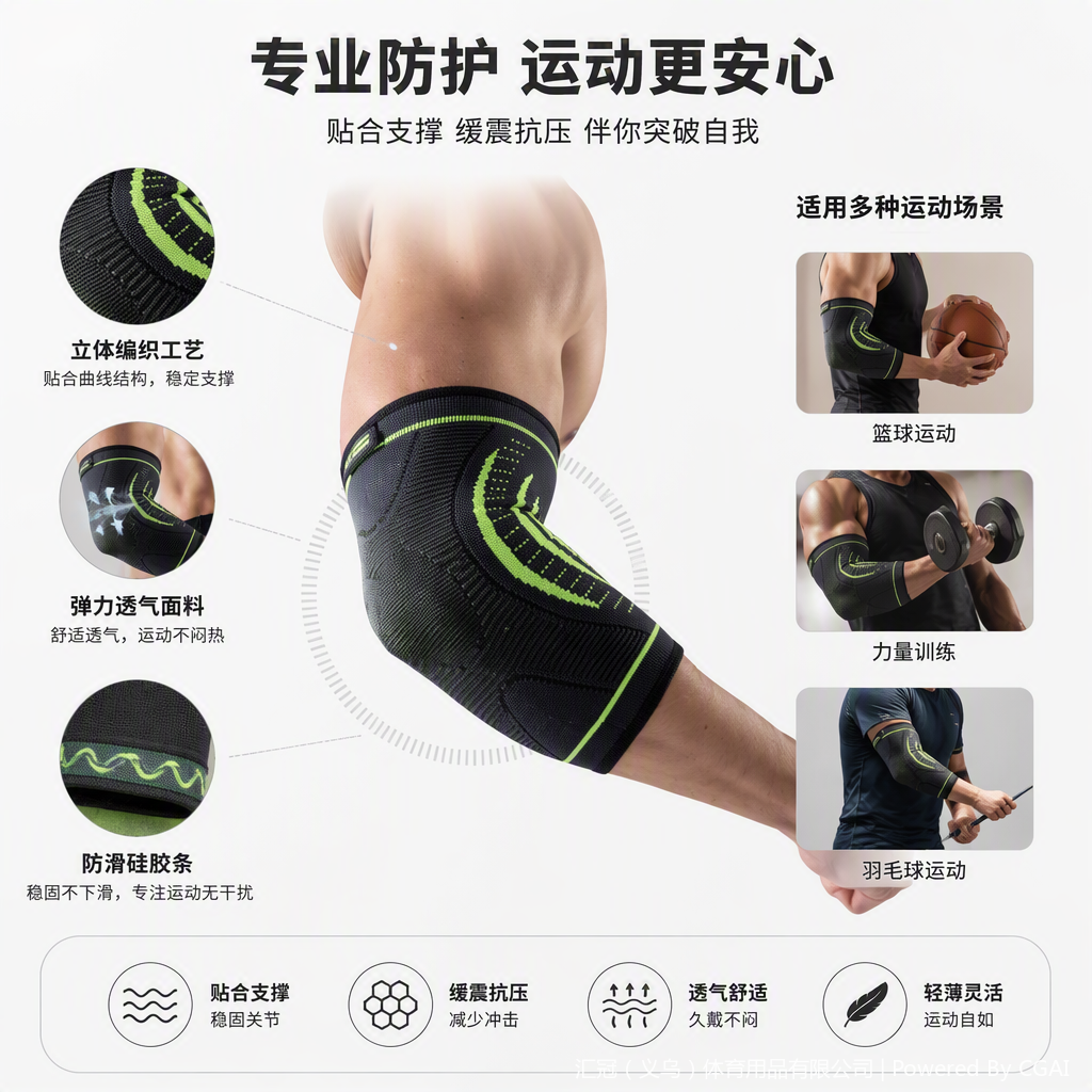 LQAL816专业运动护具护肘防护支撑运动保护详情2