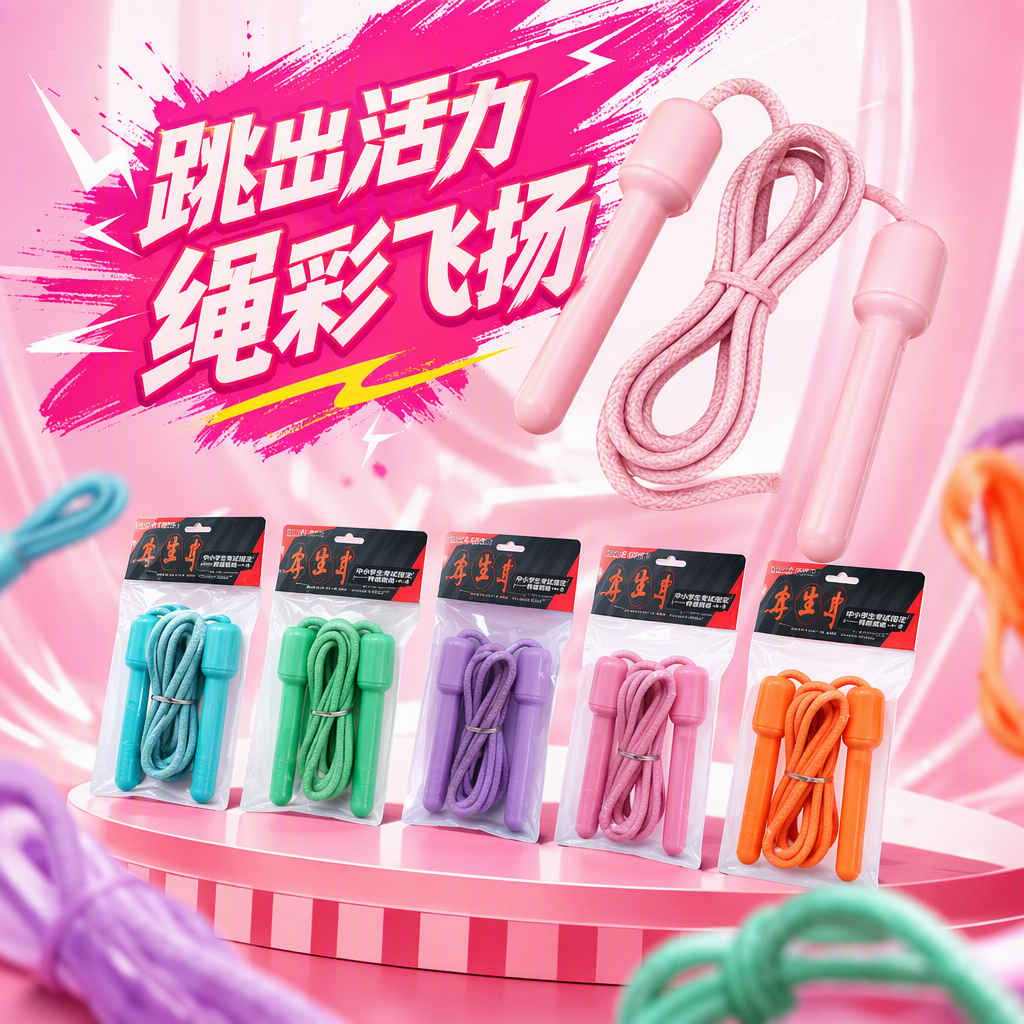 5522马卡龙棉绳跳绳详情4