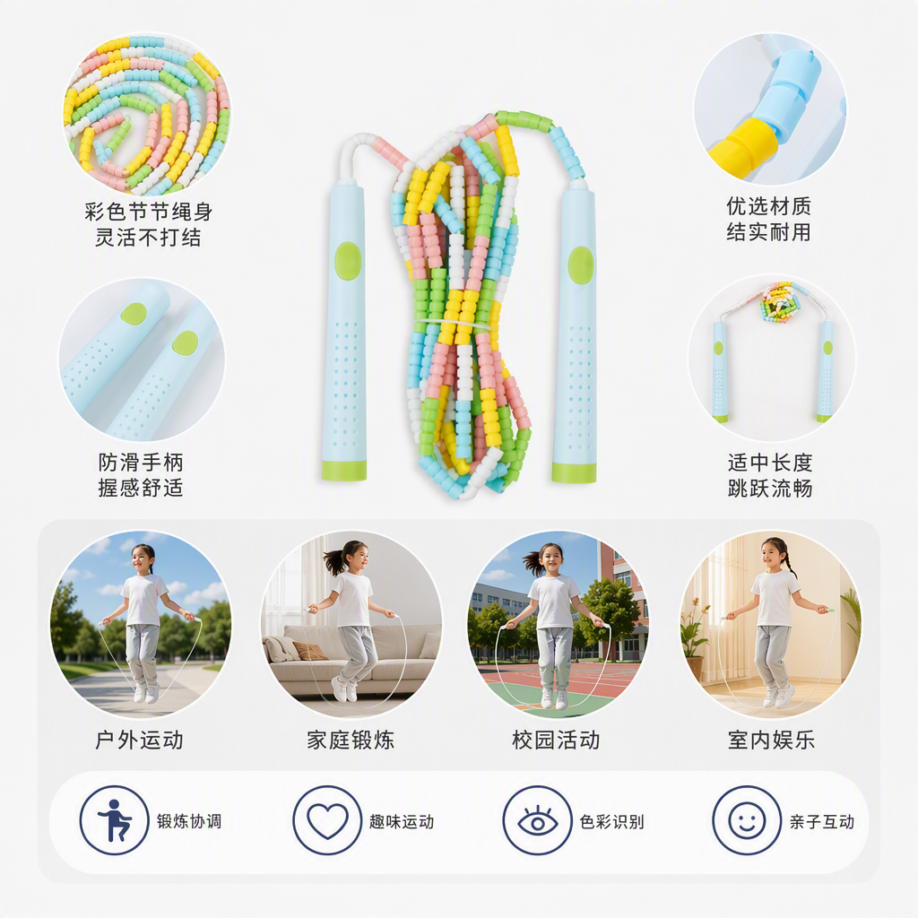 808彩虹胶绳跳绳详情2