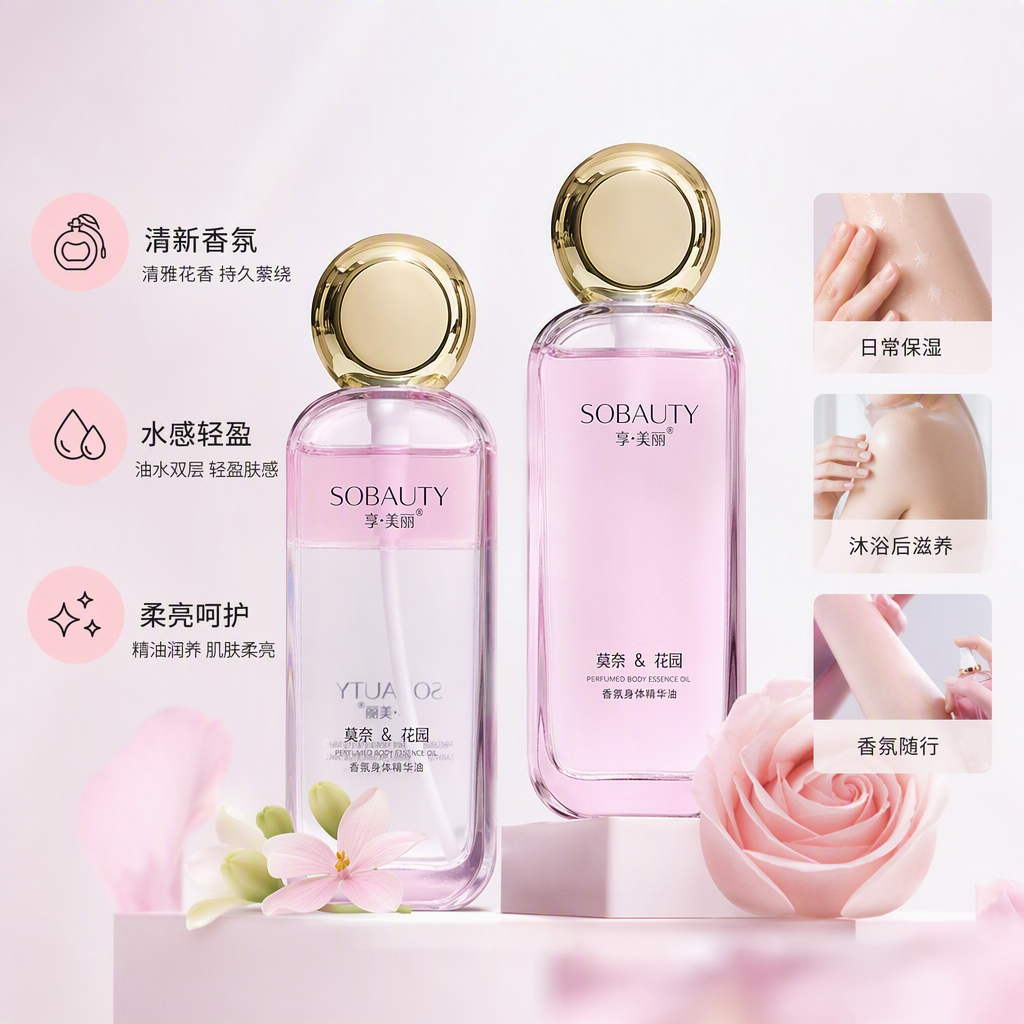 Enjoy the Beauty Fragrance Body Essence Oil (Monet & Garden)