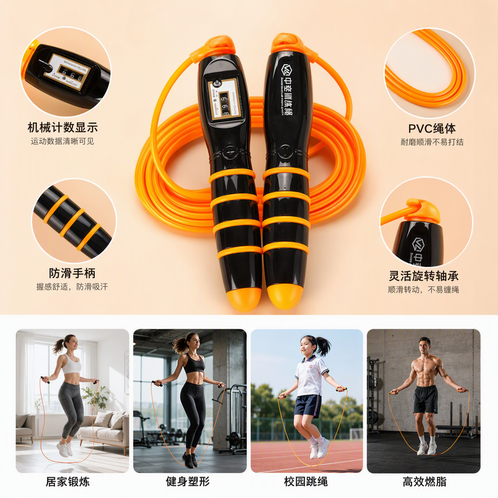 8812机械计数跳绳详情2