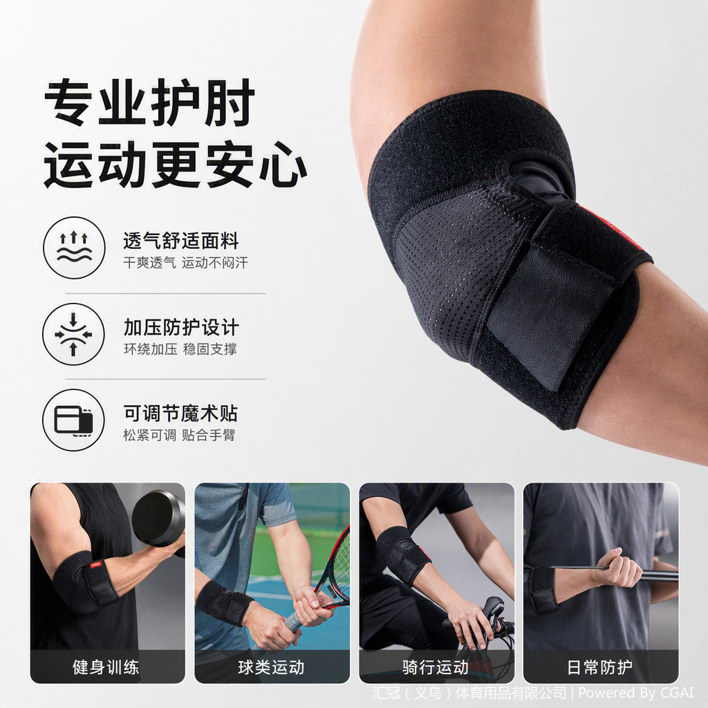 LQAM617专业运动护具护肘运动护臂详情2