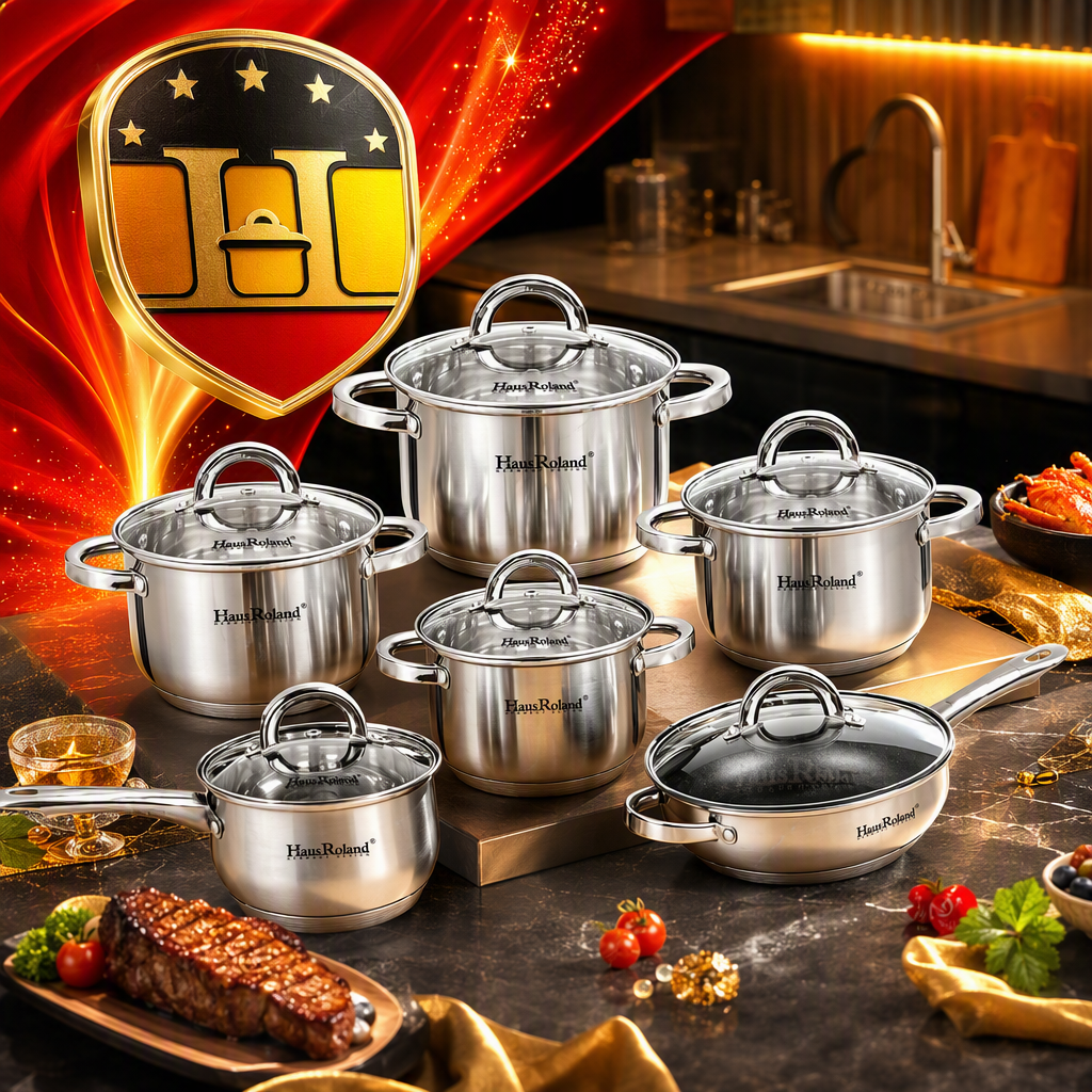Multi-functional kitchen cookware set, household soup and stir-frying pot set, practical and durable kitchenware products HR101-2 Item Picture