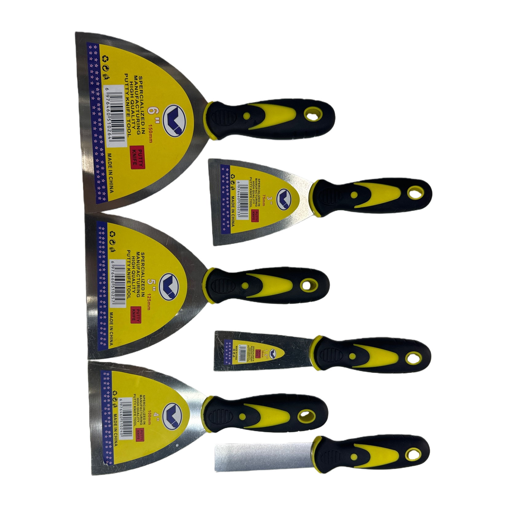 Anti-slip and durable scraper handle scraper tool set Item Picture