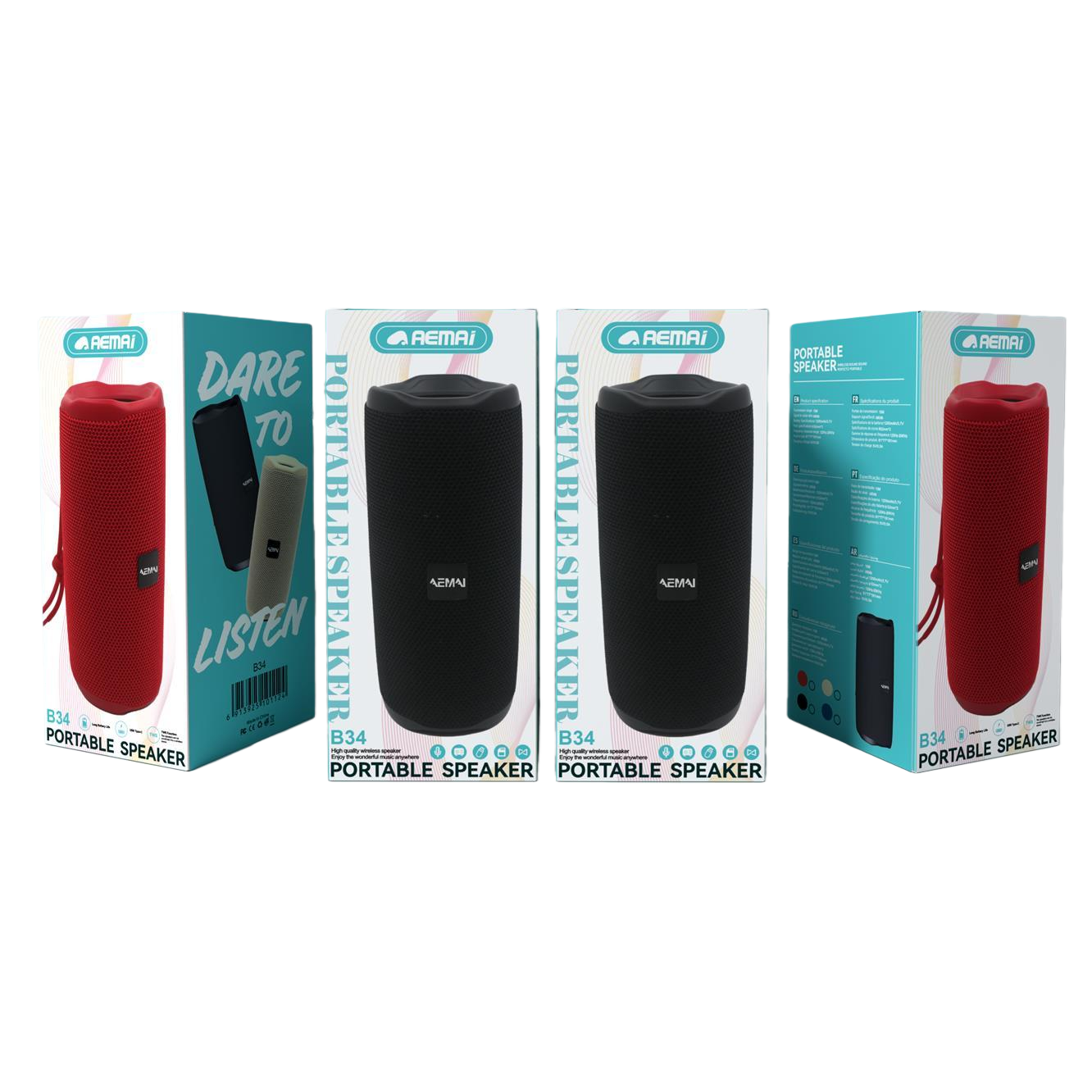 Altavoz portátil bluetooth audio inalámbrico bluetooth altavoz portátil al aire libre mini cine en casa altavoz de luz colorida Application Scenario