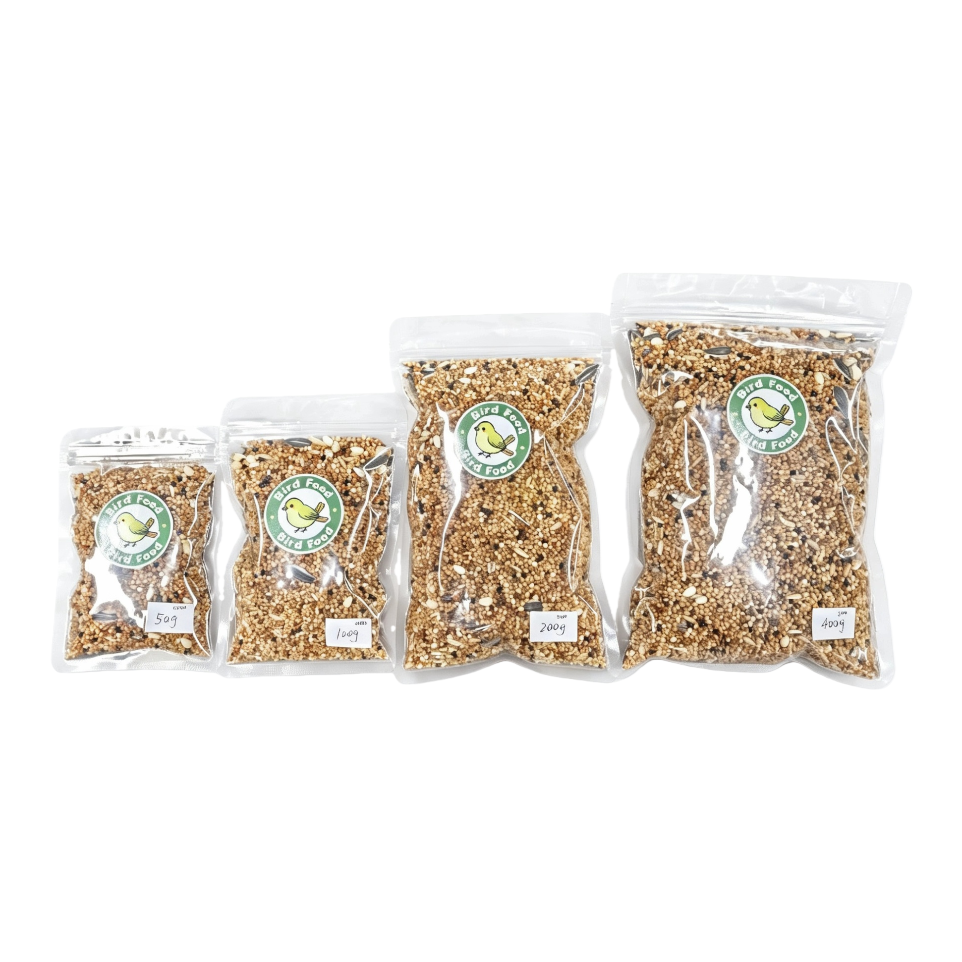 Monks, little sun, peonies, black phoenixes, medium and small parrots, bird food and feed, five-color 黍子, parrot mixed grains, millet, melon seeds, parrot supplies Item Picture