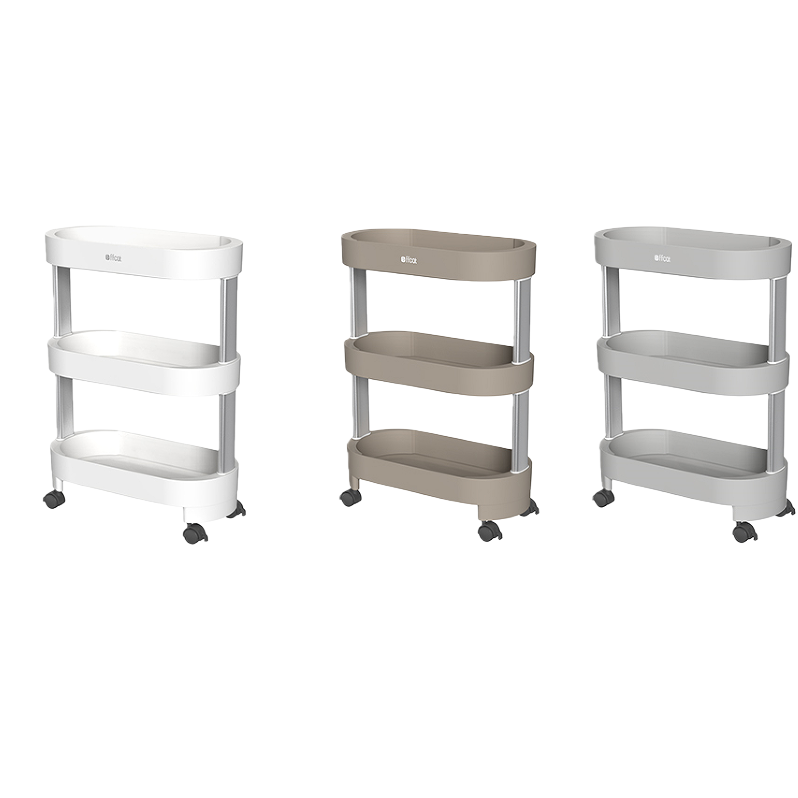 【CL】 26Q2#58513 Multi-functional bathroom, perforated board, mobile storage rack, organizing rack, shelving rack, household storage rack Application Scenario