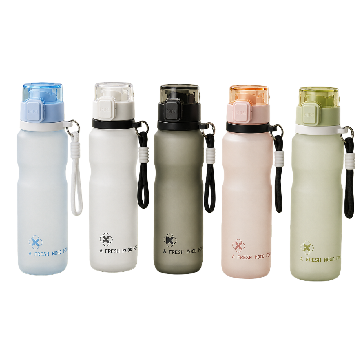 【OSEO】26Q3#1330 Five-Color Sports Water Bottle Summer Large-capacity Creative Water Cup Sports Water cup Application Scenario