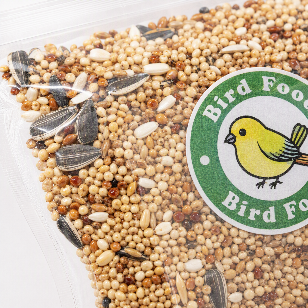 Monks, little sun, peonies, black phoenixes, medium and small parrots, bird food and feed, five-color 黍子, parrot mixed grains, millet, melon seeds, parrot supplies Application Scenario