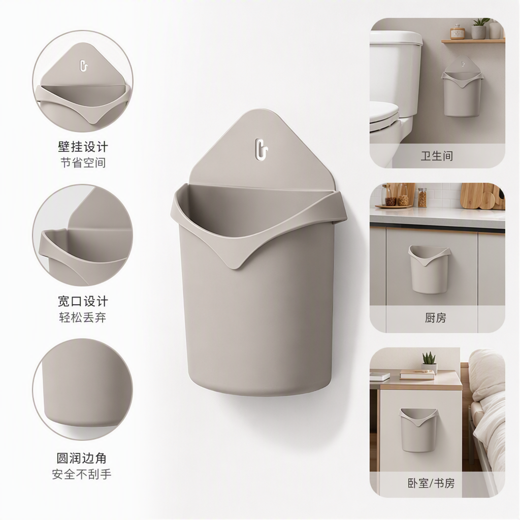 【CL】26Q2#58917 Multi-functional portable storage basket, household organizing basket, plastic storage box, storage basket, organizing box, storage basket, organizing box, storage box, storage basket, organizing box