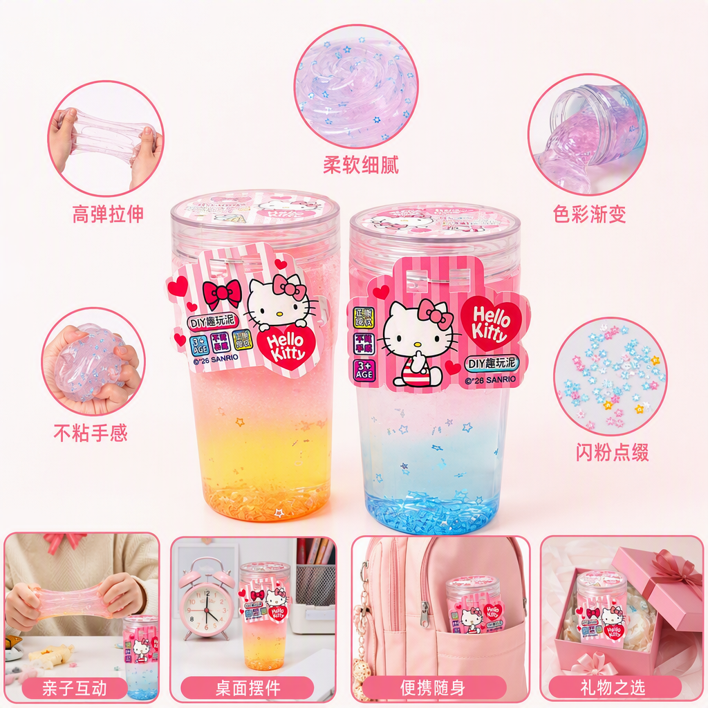 Hello Kitty Style -DIY Fun Clay details Picture