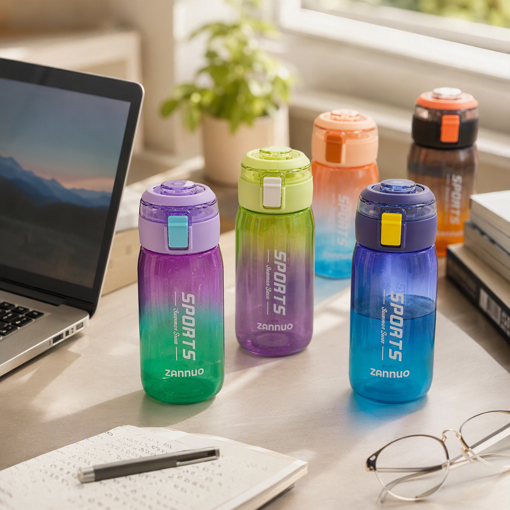 【OSEO】26Q3#2683 Summer Large-capacity Sports Water Bottle Multi-functional Creative Water Cup Sports Water cup