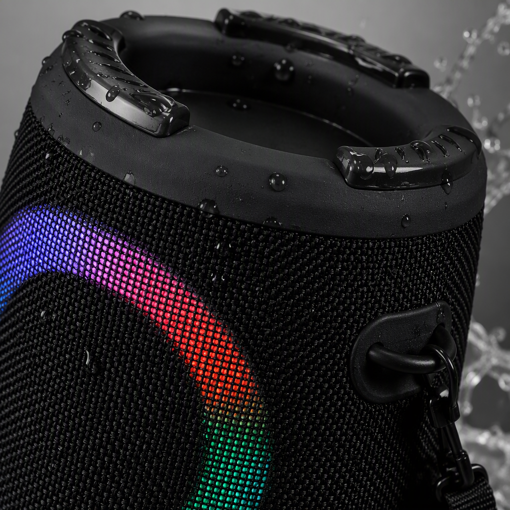 Luces coloridas altavoz bluetooth hogar portátil inalámbrico hd calidad de sonido multiescena aplicable Application Scenario