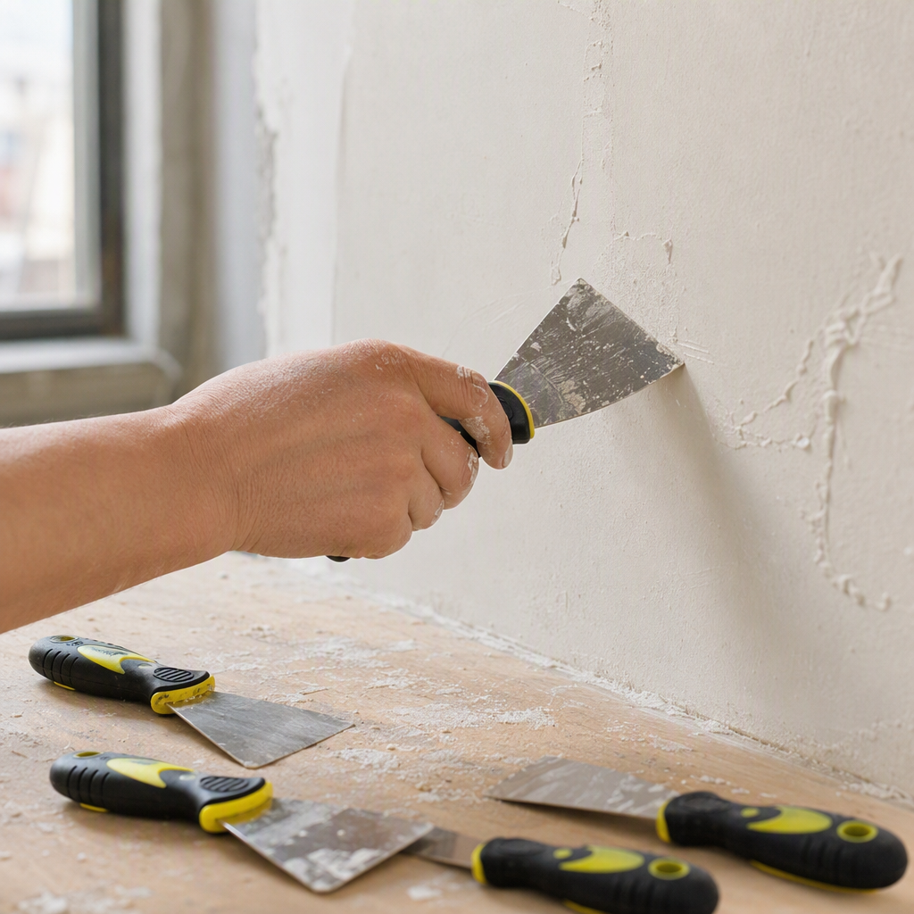 Anti-slip and durable scraper handle scraper tool set details Picture