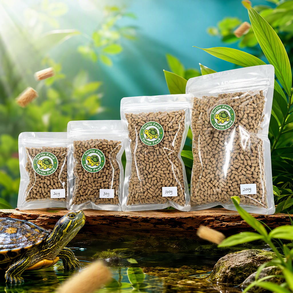 Turtle food and feed: grass turtle, mutant turtle, universal food, sub-adult calcium-supplementing food, high-protein turtle, gastrointestinal improvement, Good bacteria turtle food details Picture