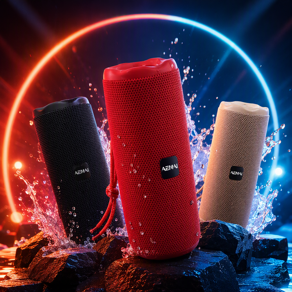 Altavoz portátil bluetooth audio inalámbrico bluetooth altavoz portátil al aire libre mini cine en casa altavoz de luz colorida details Picture