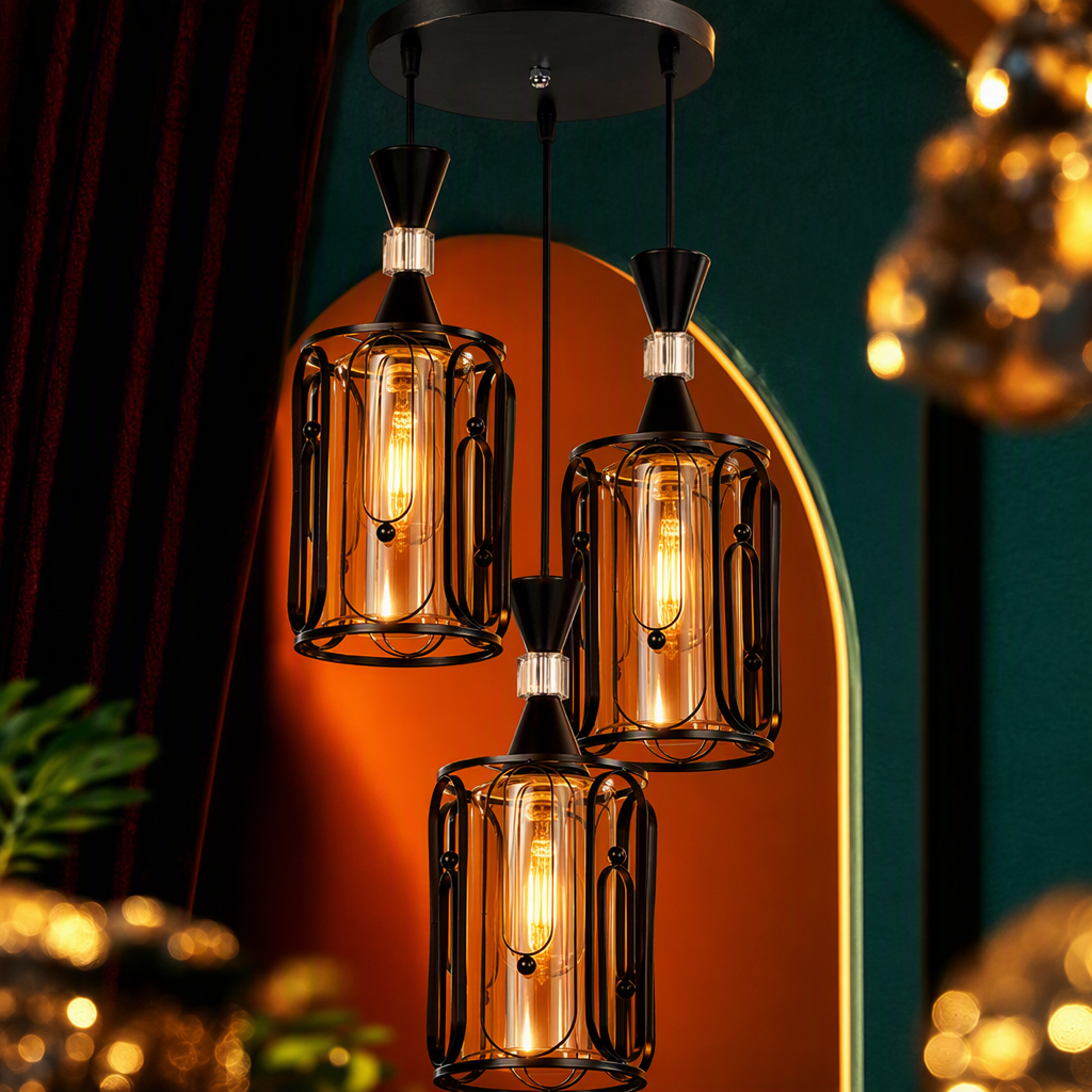 Modern and simple household chandeliers, creative lighting fixtures for living rooms, bedrooms and dining rooms, and warm atmosphere lights