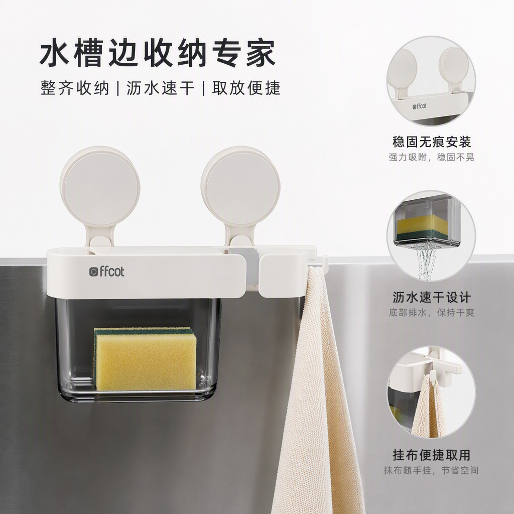 【CL】26Q2#58847 Multi-functional bathroom, perforated board, mobile storage rack, organizing rack, shelving rack, household storage rack