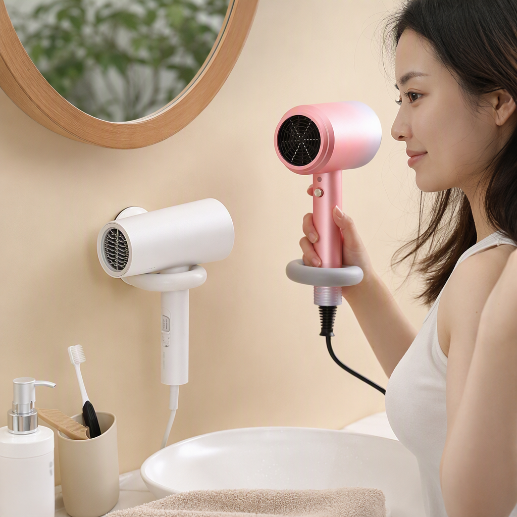 Imported electrical appliance, high-efficiency and silent hair dryer, portable, high-power hair care and styling wonder, professional home version Item Picture