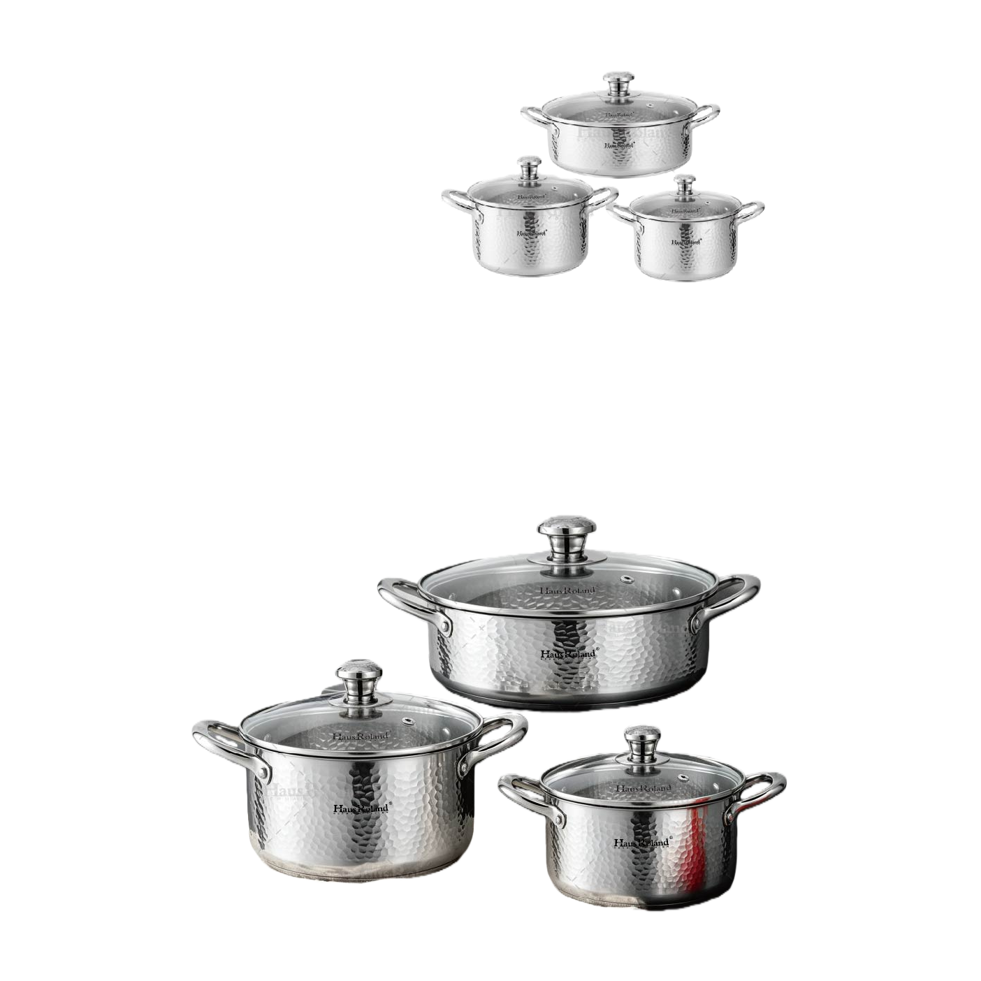 Conjunto de utensilios de cocina multifuncional conjunto de utensilios de cocina para uso doméstico sopa y fritura olla y olla combinación de utensilios de cocina resistentes al calor duraderos útiles HR183-6 Specification image
