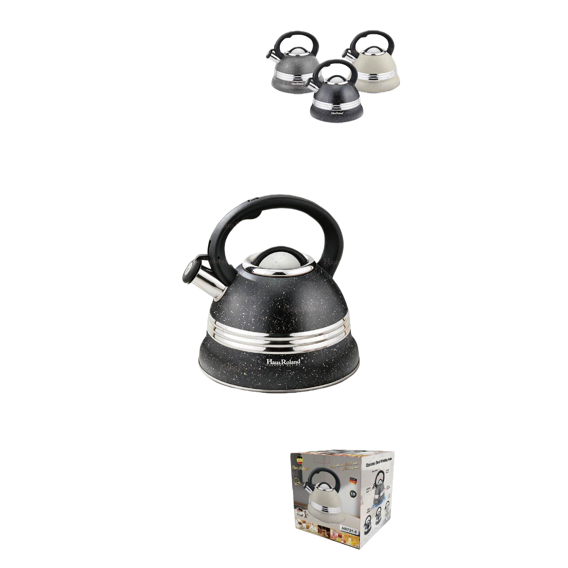 Multifunctional smart electric kettle, portable hot water kettle for quick boiling and heat preservation in household kitchen HR731-5