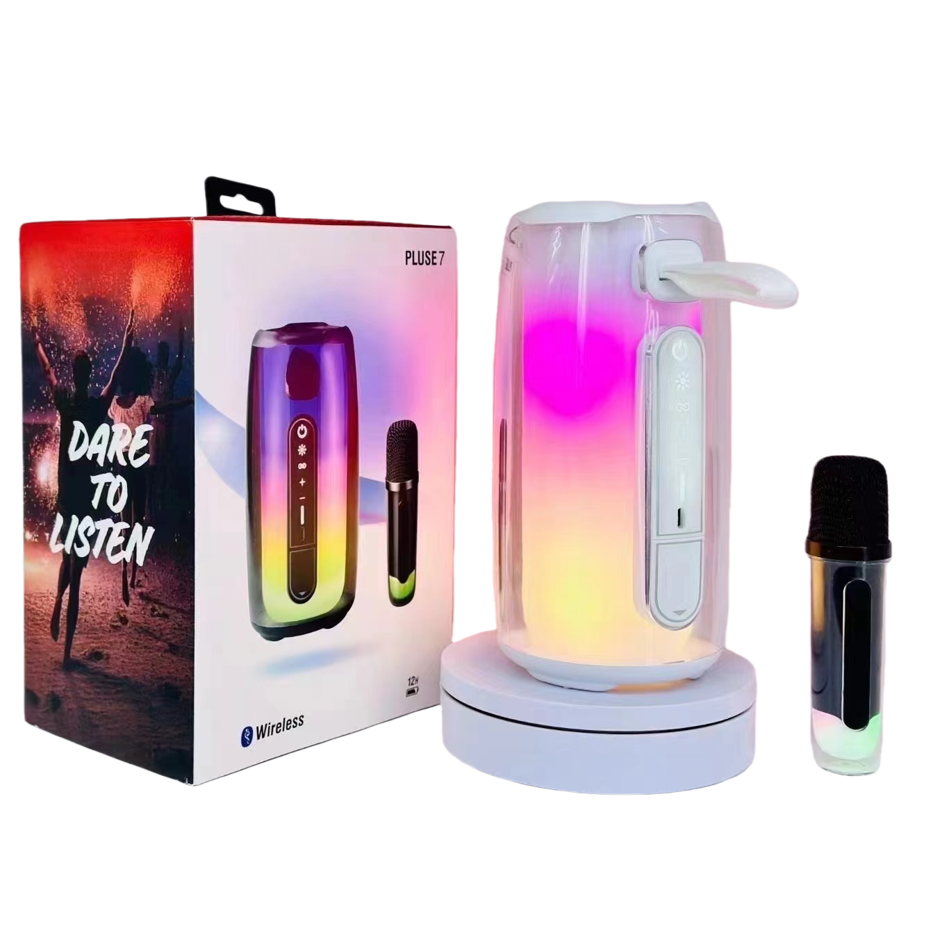 Altavoz portátil bluetooth audio inalámbrico bluetooth portátil al aire libre mini bajo bajo pesado equipo de sonido de cine en casa details Picture