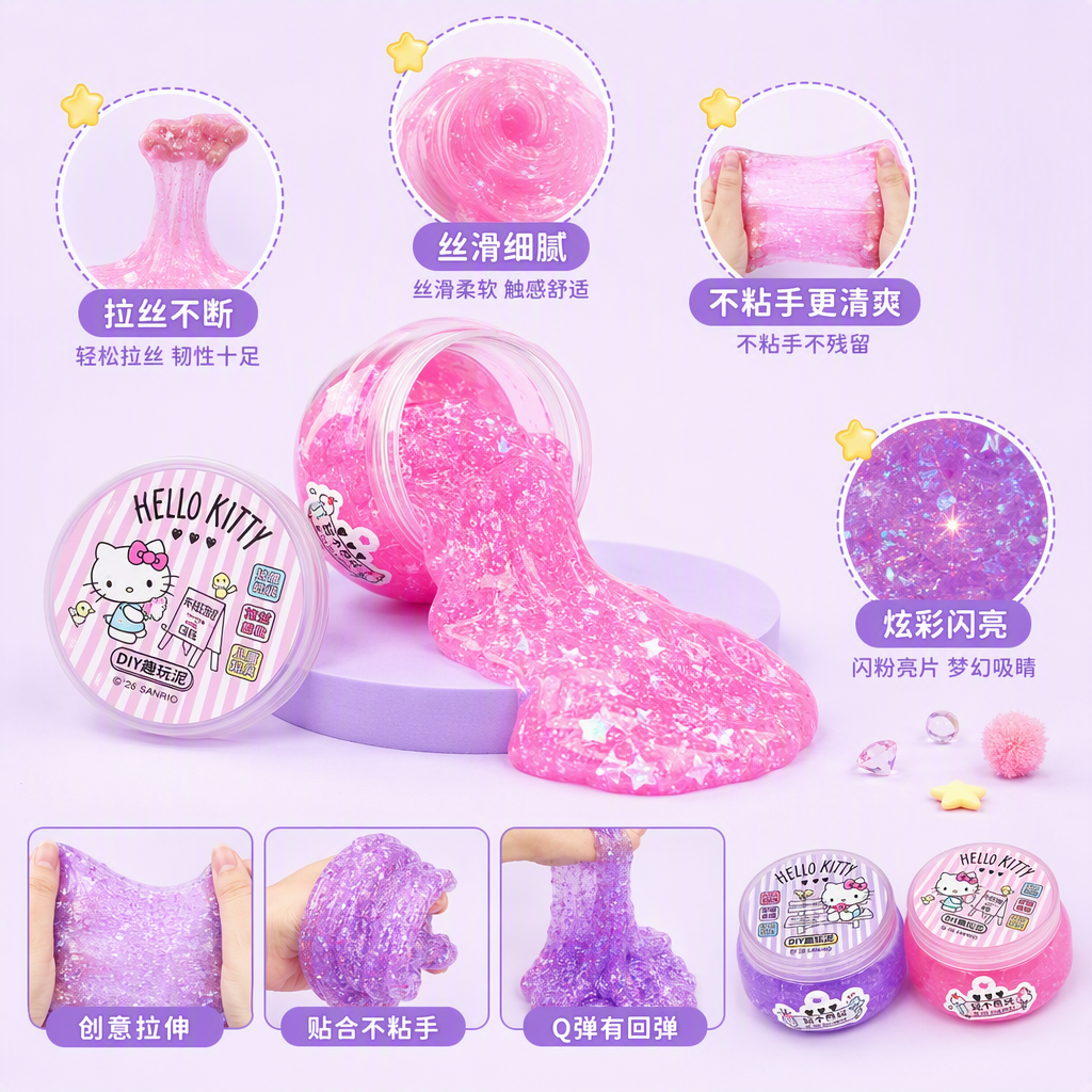 Sanrio Official Authorized -diy Fun Clay Specification image