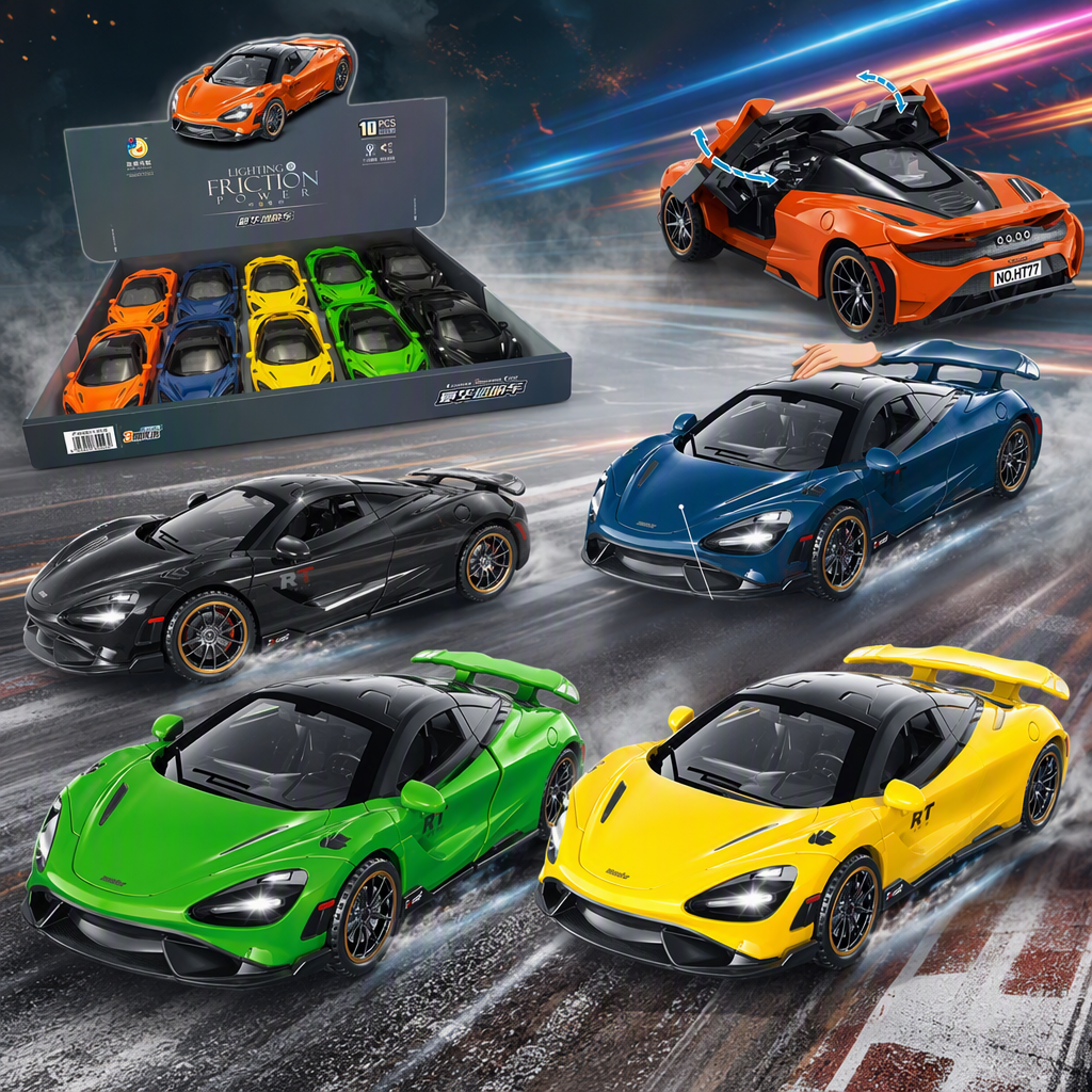 Colorido lujo superrun modelo set niños juguetes colección exhibición artesanía exquisita regalos regalos Specification image