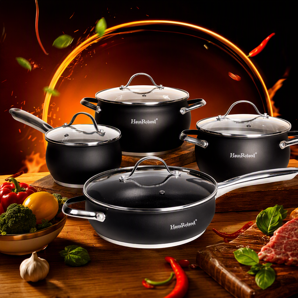Multifunctional kitchenware set, pot and pot combination, essential for home kitchens, practical and durable cooking magic tool HR126-2