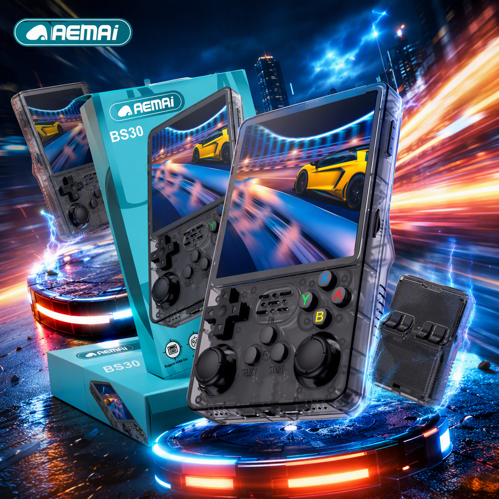 Portable, multi-functional, high-definition screen mini handheld game console, a digital entertainment product for children and adults