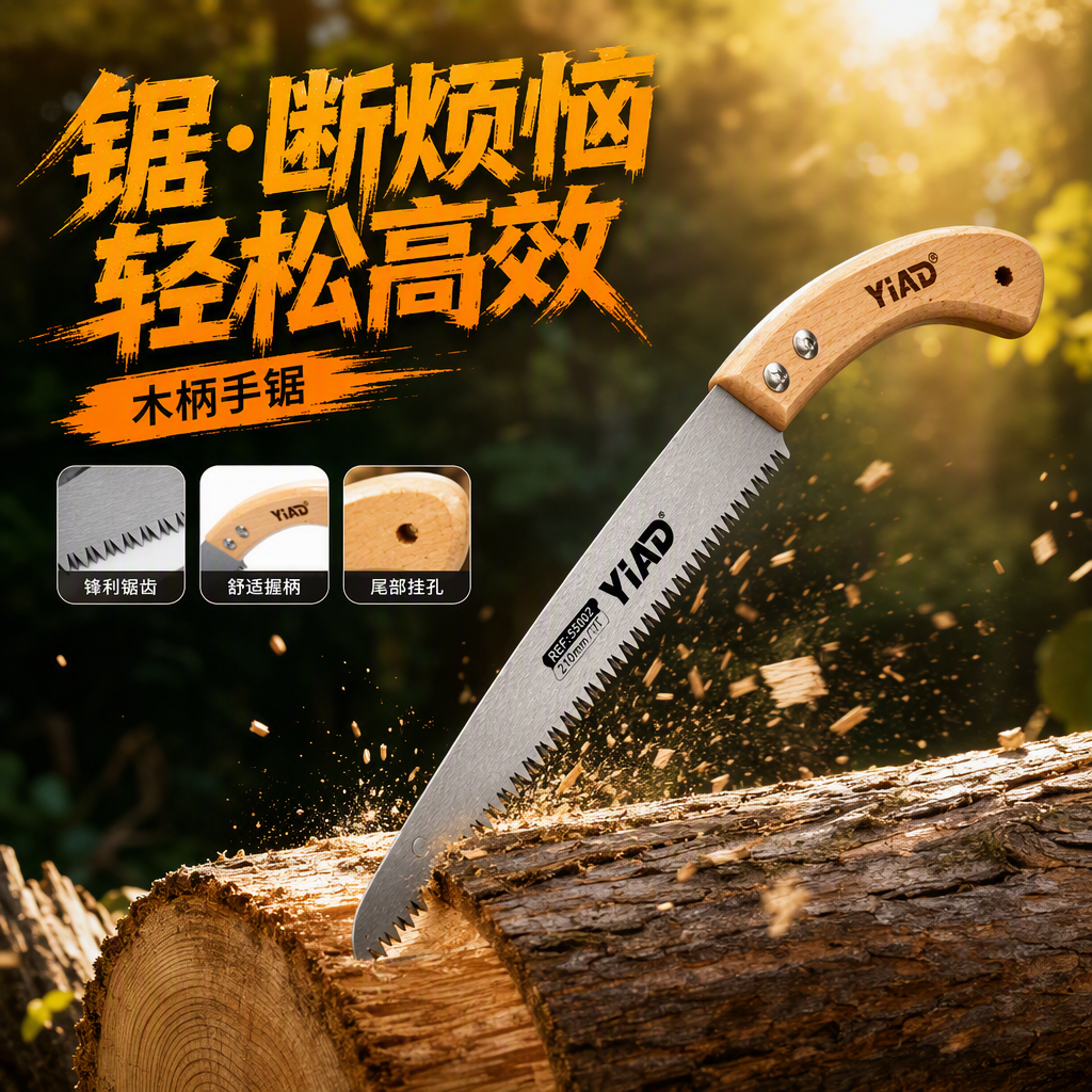 YIAD 270MM cuchilla pequeña sierra sierra mano tabla Specification image