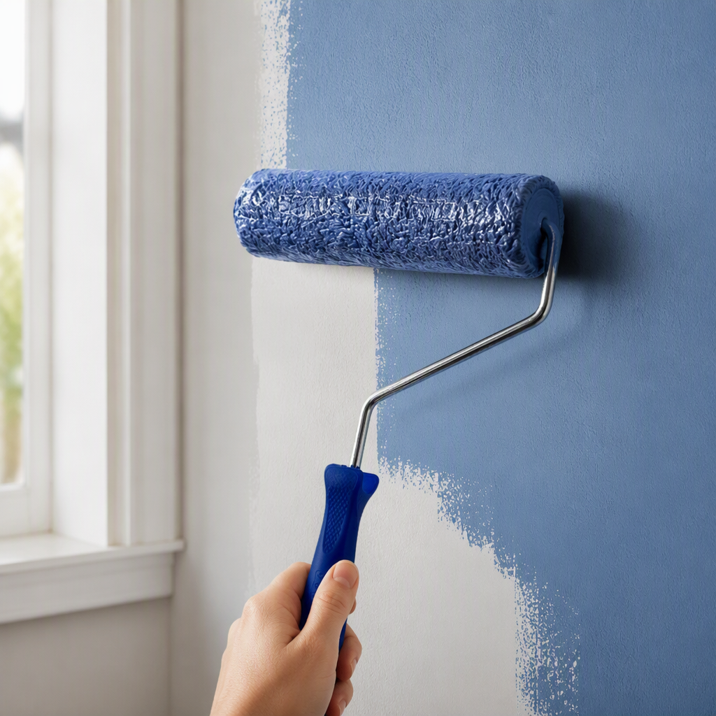 A multi-functional household washing machine drum brush blue durable cleaning and powerful stain removal laundry auxiliary tool details Picture
