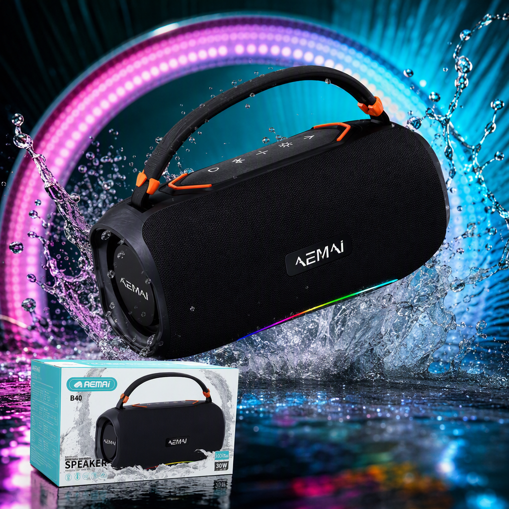 Altavoz bluetooth colorido portátil mini inalámbrico al aire libre home theater audio bass shock bluetooth conexión multifunción entretenimiento