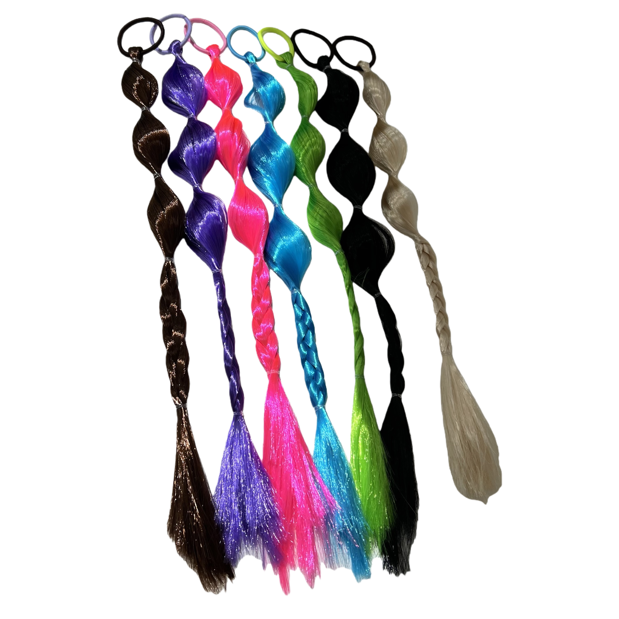 الشعر المستعار المتعدد الألوان، والمزاج، ومزاج الموضة Item Picture