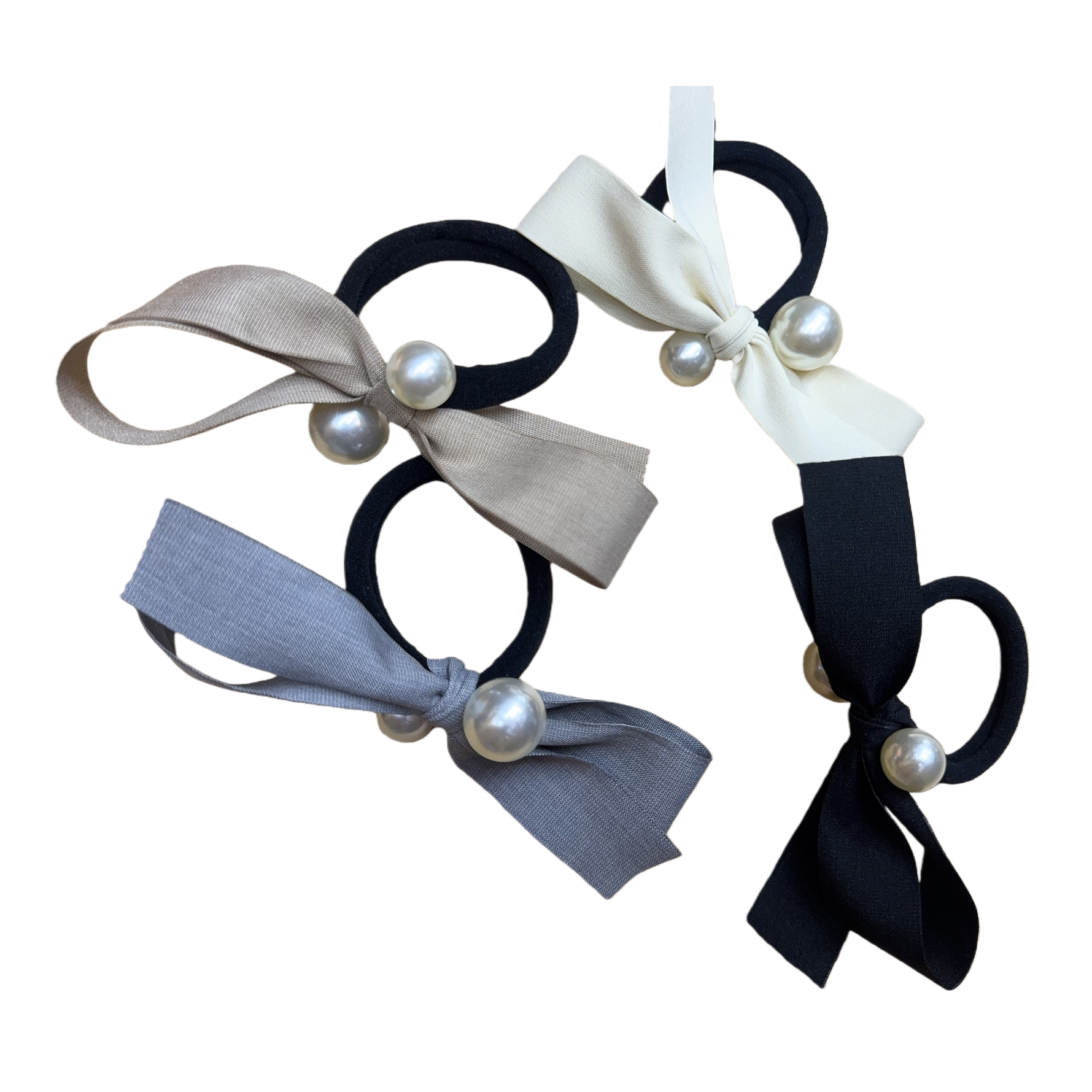 Beige negro gris cinta perla garras moda accesorios para el cabello accesorios para el cabello accesorios para el cabello accesorios para el cabello mujer Item Picture