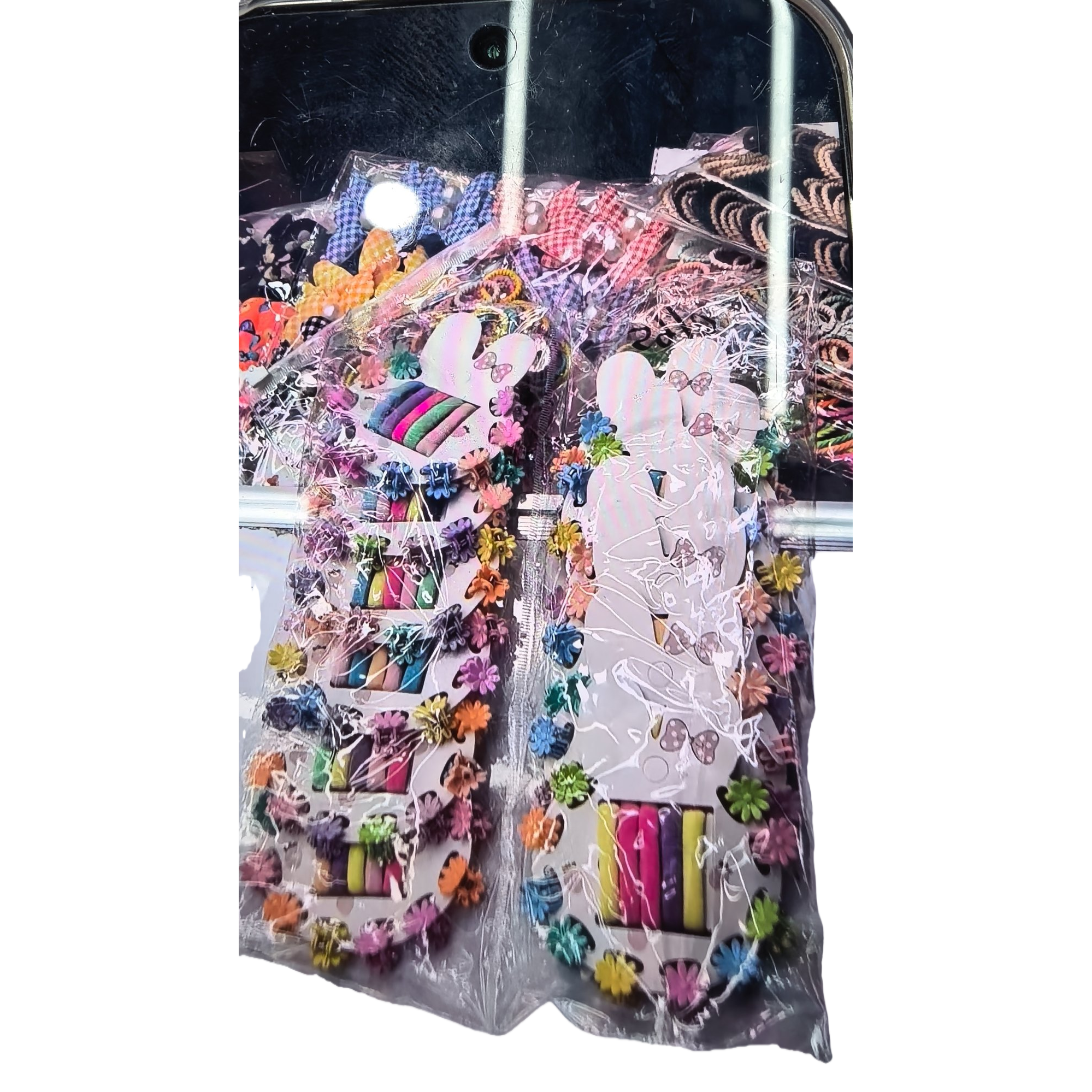 مجموعة من علب حلاقة مجففة شعر جميلة من فتاة صورية Item Picture