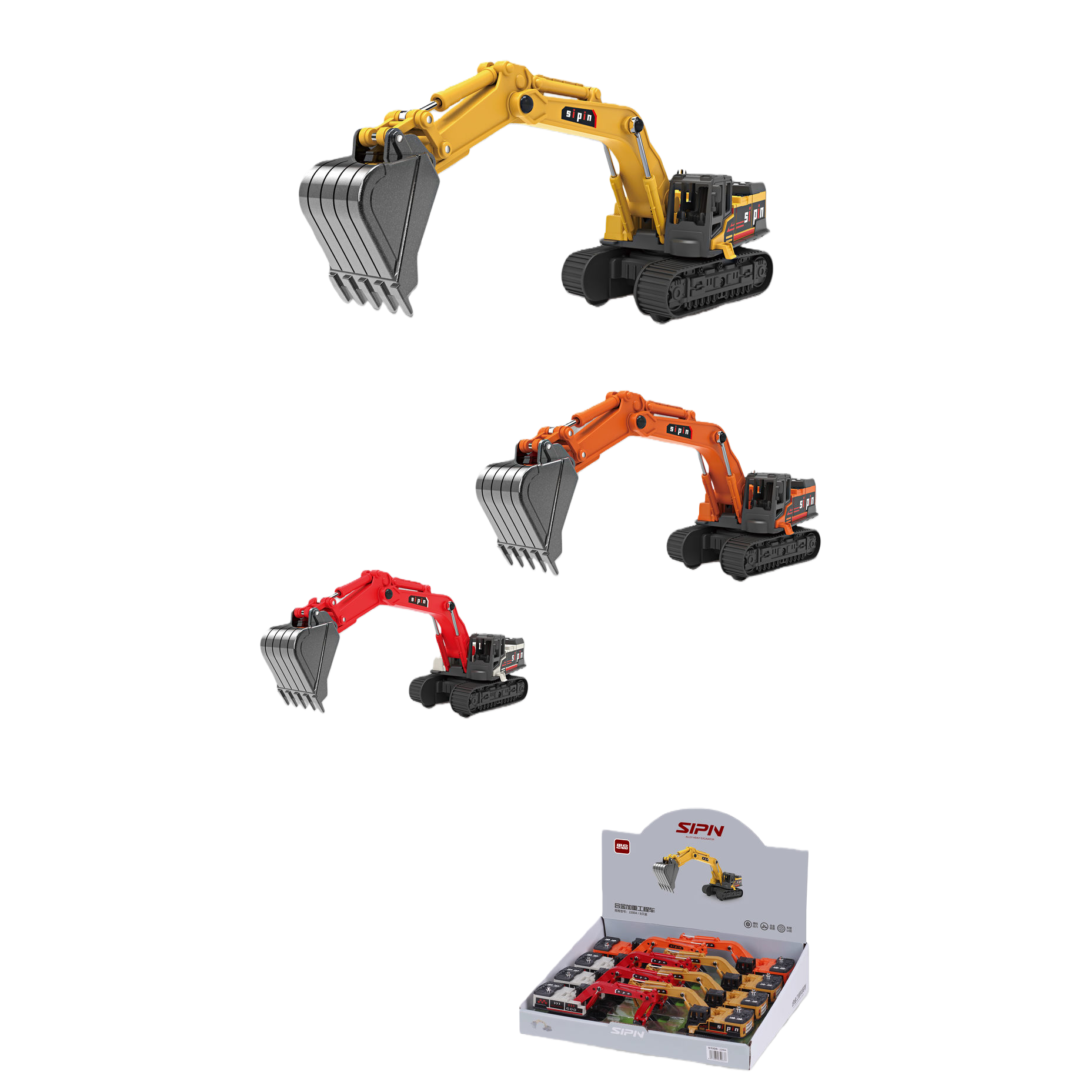 Vehículos de construcción pesados de aleación durables y robustos máquinas de construcción multifuncionales vehículos de construcción grandes Item Picture
